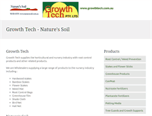 Tablet Screenshot of growthtech.com.au